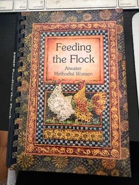 Feeding The Flock Cookbook Atwater Methodist Women & Friends  Methodist Church